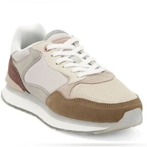HOFF Women's San Diego Cream and Brown Casual Sneakers 8